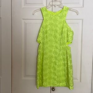 Really fun neon dress- WORN ONCE